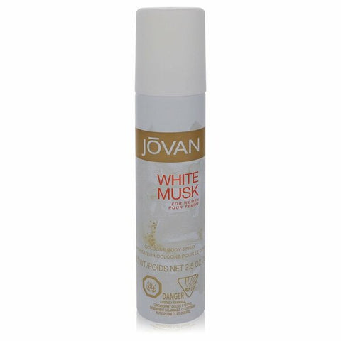 Jovan White Musk Body Spray 2.5 Oz For Women Jovan