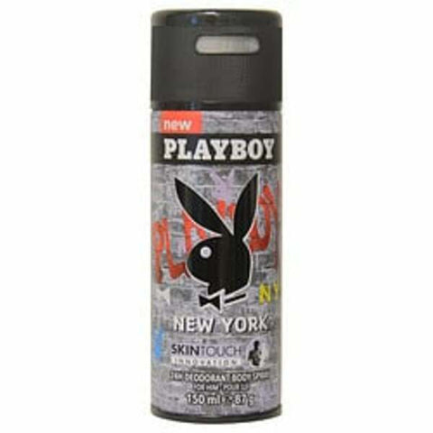 Playboy New York By Playboy Deodorant Body Spray 5 Oz For Men Playboy