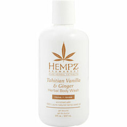 Hempz By Hempz Aromabody Tahitian Vanilla & Ginger Herbal Body Wash 8 Oz For Anyone Hempz