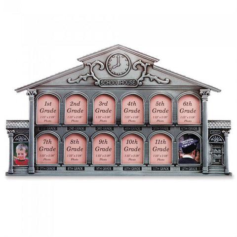 Multi-Year School House Photo Frame Accent Plus