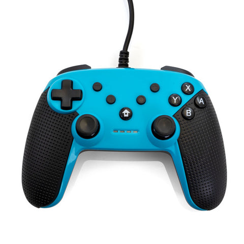 Gamefitz Wired Controller for the Nintendo Switch in Blue Gamefitz