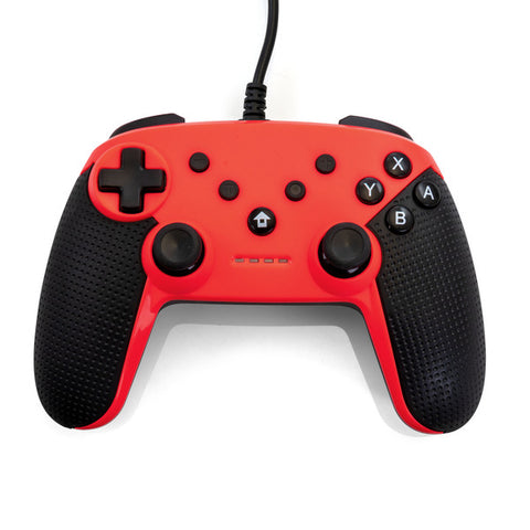 Gamefitz Wired Controller for the Nintendo Switch in Red Gamefitz