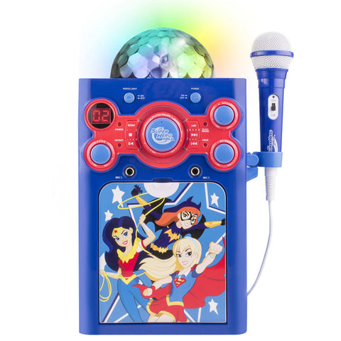 DC SuperHero Girls Disco Karaoke System Super Hero Girls