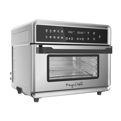 MegaChef 10 in 1 Electronic Multifunction 360 Degree Hot Air Technology Countertop Oven Megachef