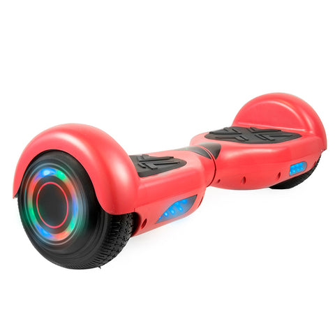 Hoverboard in Red with Bluetooth Speakers Aob