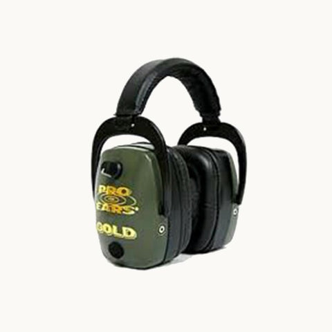 Pro Ears Pro Mag Gold Series Ear Muffs Green GS-DPM-G Pro Ears