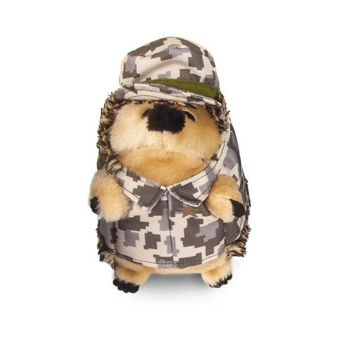 ZOOBILEE Army Heggies Plush Dog Toy Multi-Color One Size Zoobilee