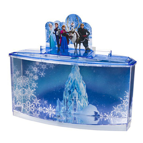 Disney Frozen Themed Betta Fish Tank Disney Frozen Multi-Color 0.7 gal Penn-plax