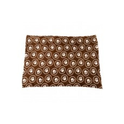 Spot Snuggler Paws/Circle Blanket Chocalate 40 in x 60 in Ethical Pet