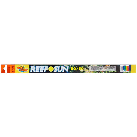 Zoo Med Reef Sun 50/50 Actinic & Daylight T8 Lamp White 18 in Zoo Med