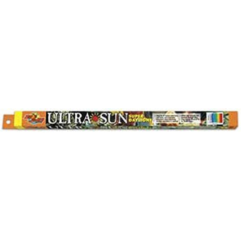 Zoo Med Ultra Sun Trichromatic Super Daylight T8 Lamp White 24 in Zoo Med