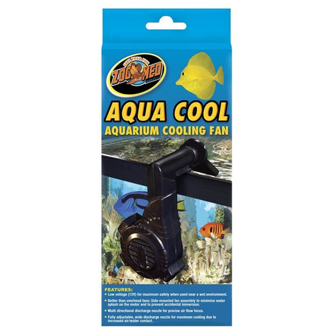 Zoo Med Aqua Cool Aquarium Cooling Fan Black Zoo Med