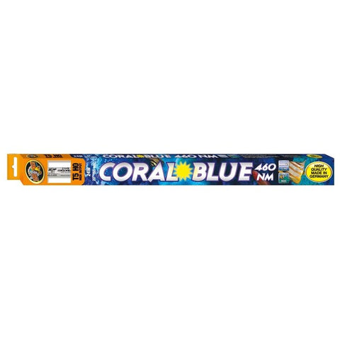 Zoo Med Coral Blue 460 NM T5 HO Lamp Blue 22 in Zoo Med