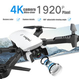 4k hd camera rc quadcopter headless drone Black Onetify