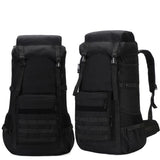 Waterproof Outdoor Camping 70L Military Backpack Black Onetify