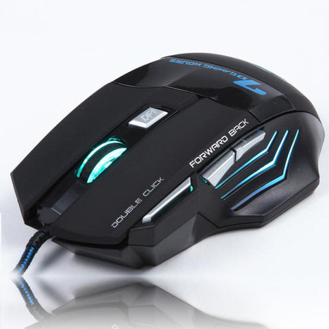 discounted wholesale 7 buttons usb wired optical gaming mouse Onetify