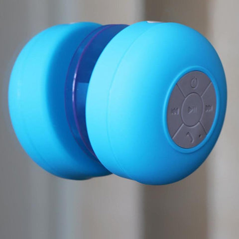 water resistant bluetooth speakers with mic Black