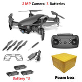 foldable pocket size rc quadcopter x12 drone with 720p wide angle hd camera Black Onetify