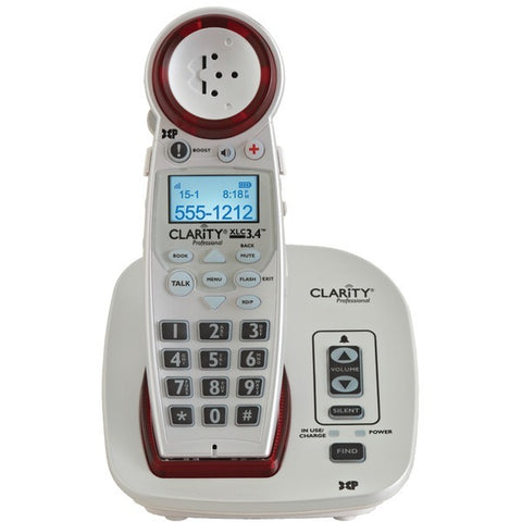 Clarity 59234.001 DECT 6.0 Extra-Loud Big-Button Speakerphone with Talking Caller ID Clarity(r)