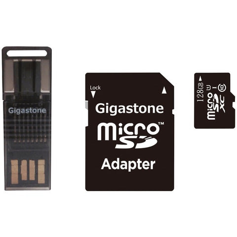 Gigastone GS-4IN1600X128GB-R Prime Series microSD Card 4-in-1 Kit (128GB) Gigastone(r)
