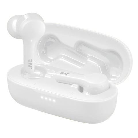 JVC HA-A8TW HA-A8T In-Ear True Wireless Stereo Bluetooth Earbuds with Microphone and Charging Case (White) Jvc(r)