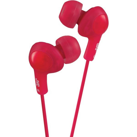JVC HAFR6R Gumy Plus Earbuds with Remote & Microphone (Red) Jvc(r)