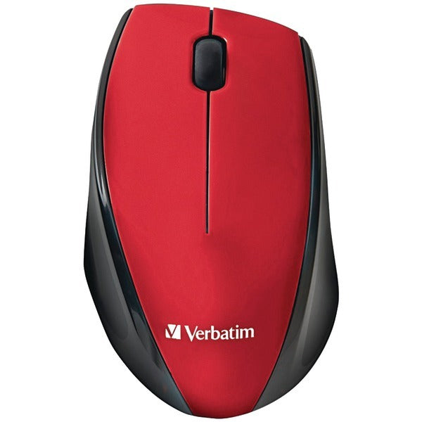 Verbatim 97995 Wireless Multi-Trac Blue LED Optical Mouse (Red) Verbatim(r)