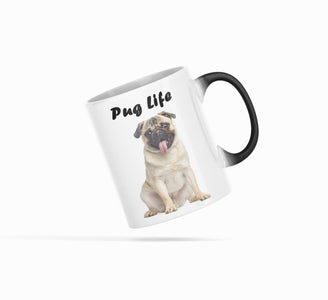 Pug Life Heat Sensitive Color Changing Mug for Dog Lovers Onetify