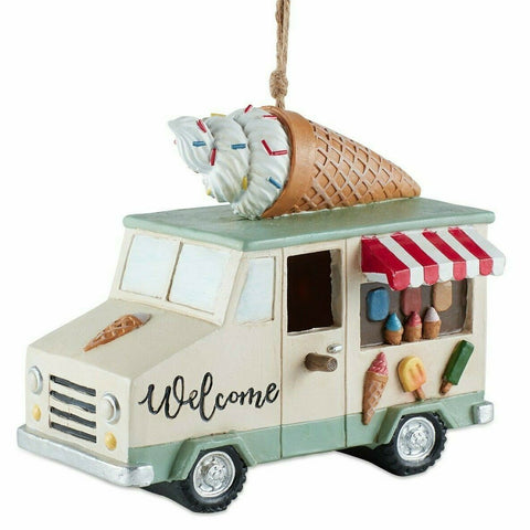Ice Cream Truck Birdhouse Accent Plus