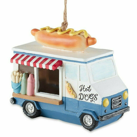 Hot Dog Food Truck Birdhouse Accent Plus
