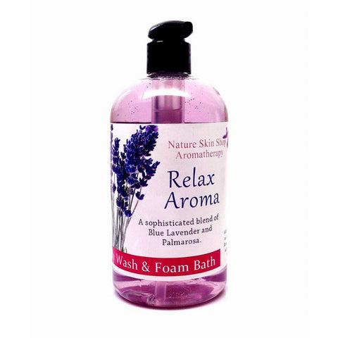 Aromatherapy Relax Lavender Shower Bath Gel Nature Skin Shop