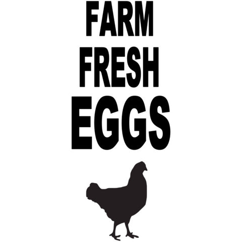 Farm Fresh Eggs (With Chicken) Dudley's Cottage & Gifts