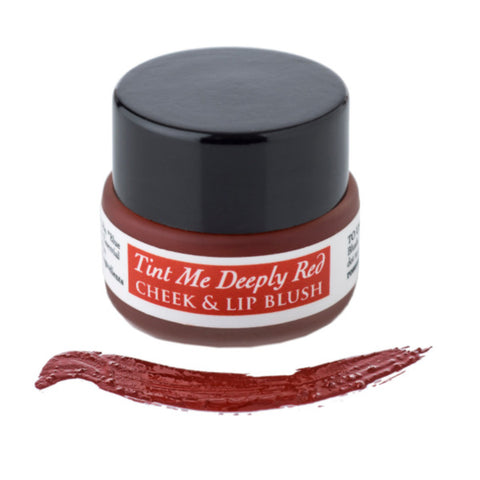 Cheek and Lip Blush - Tint Me Deeply Red - 0.25oz Rosemira Organics