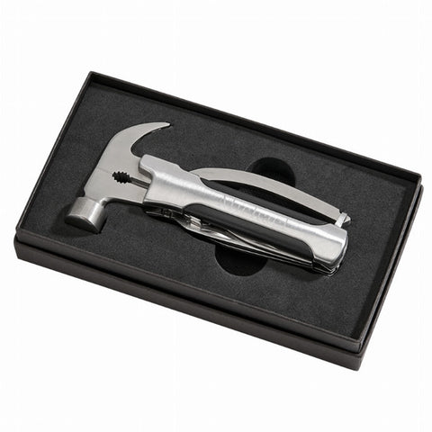Stainless Steel Hammer/Multi Tool 5.25" L with Pouch Creative Gifts Intl, Inc