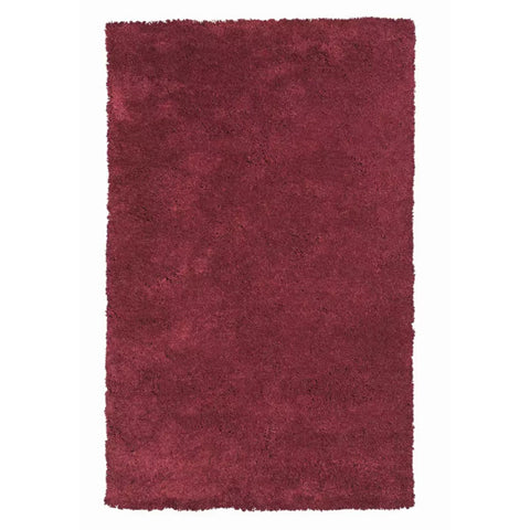 3' x 5' Polyester Red Area Rug Homeroots.co
