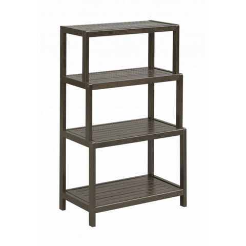 37" Bookcase with 4 Shelves in Espresso Homeroots.co