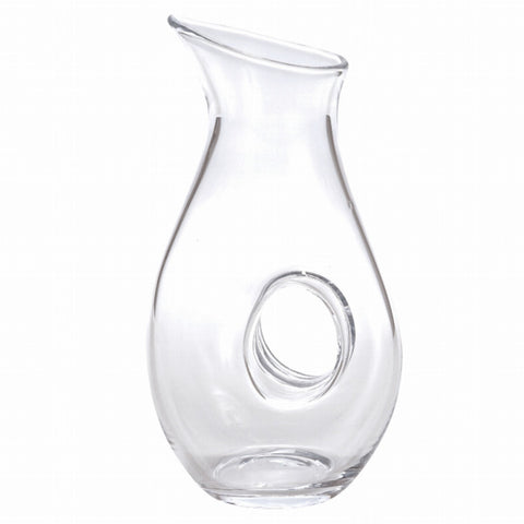 Mouth Blown Lead Free Crystal Pitcher  28 oz Homeroots.co