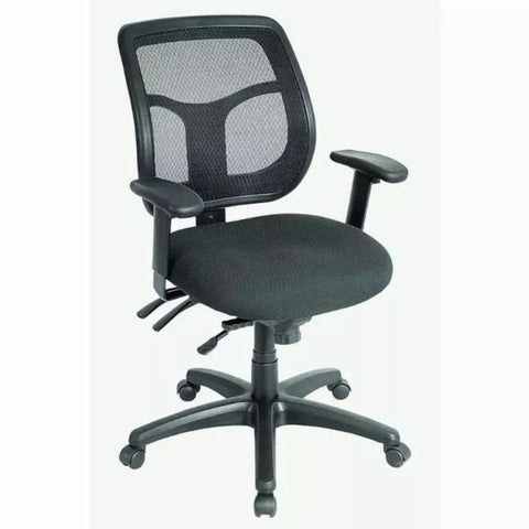 26" x 20" x 36" Black Mesh   Fabric Chair Homeroots.co