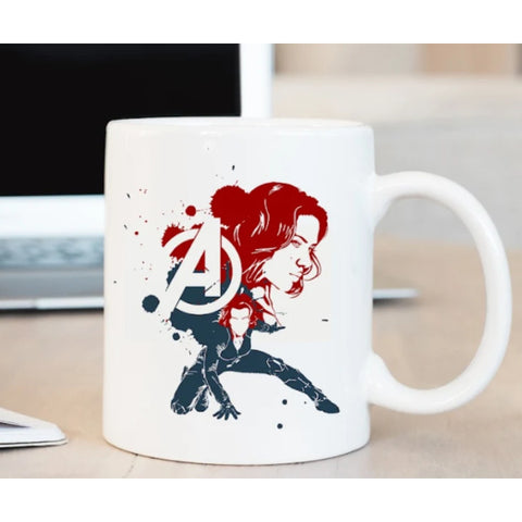 Hero Inspired Coffee Mug - Black Widow | By Trebreh Designs- 15oz Trebreh Designs