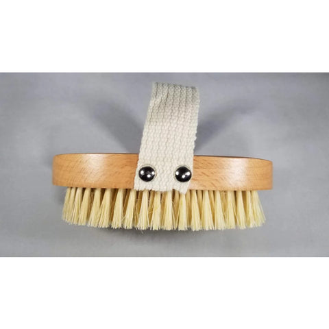 Vegan Sisal Body Brush With Removable Handle Conscient Kind