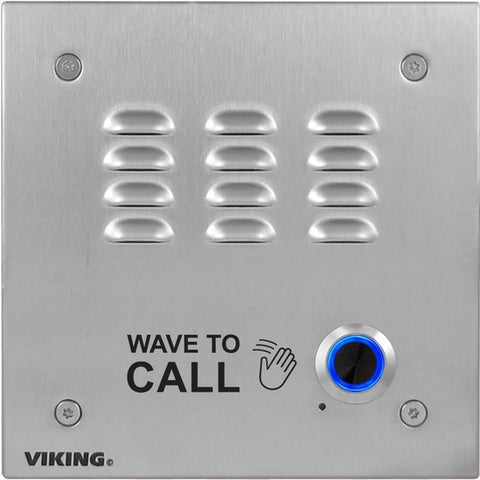 Viking Electronics VK-E-30TF-IP Steel Touch-free Voip Entry Phone Viking Electronics