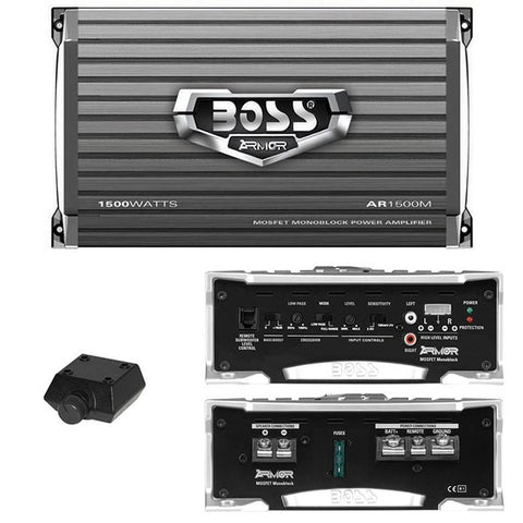 Boss Armor Monoblock Amplifier 1500W Max Boss Audio