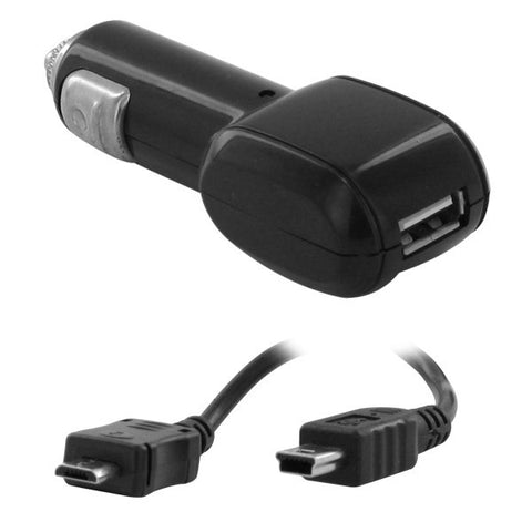 Digital Concepts USB Car Charger with Mini & Micro USB Tips - CH410 Digital Concepts