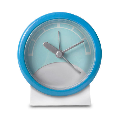 Stand Up Analog Alarm Clock (Blue/White) Generic