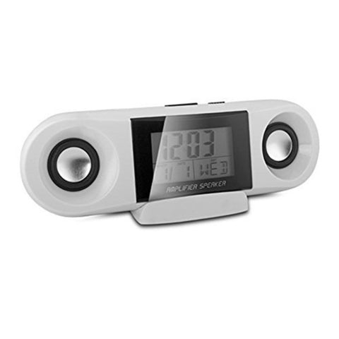iPod or MP3 Amplifier Speaker with Clock Generic