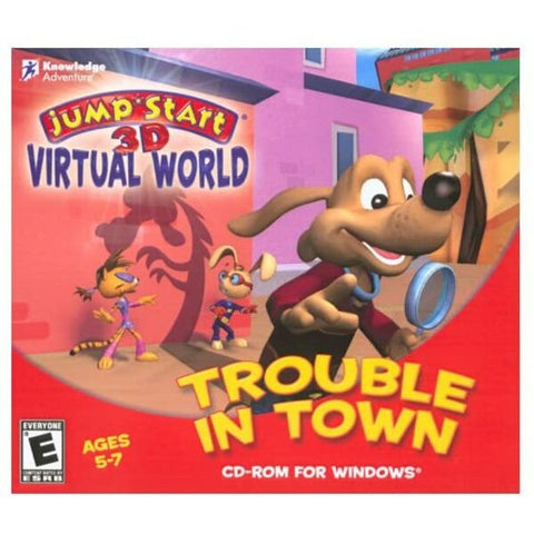 JumpStart 3D Virtual World: Trouble in Town Knowledge Adventure