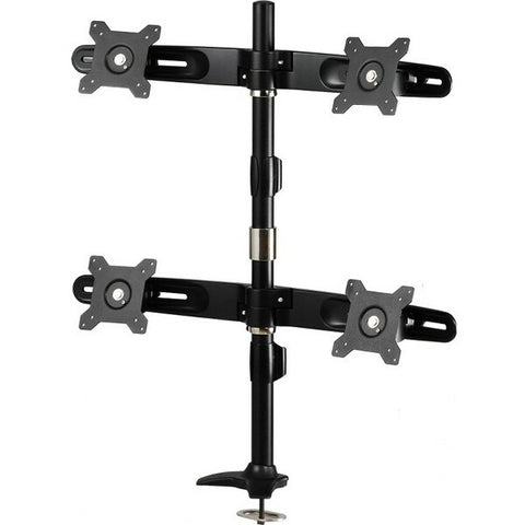 Amer Mounts AMR4P: Quad Monitor Mount - up to 4/Four 24 Screens Amer Networks, Inc