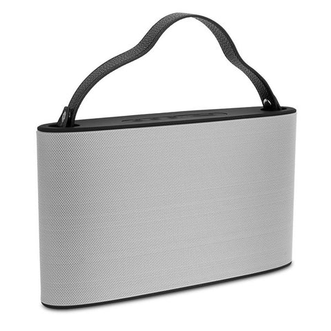 Cipe Handbag-Style Bluetooth Wireless Speaker & Powerbank, Sliver Cipe