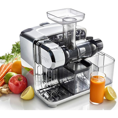 Omega CUBE300S Cube Slow Masticating Compact Design 200W Juicer Nutrition Center Omega