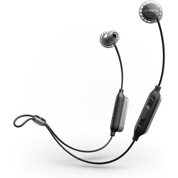 Sol Republic Relays Sport Water Resistant Wireless Bluetooth Headphones, Gray Sol Republic